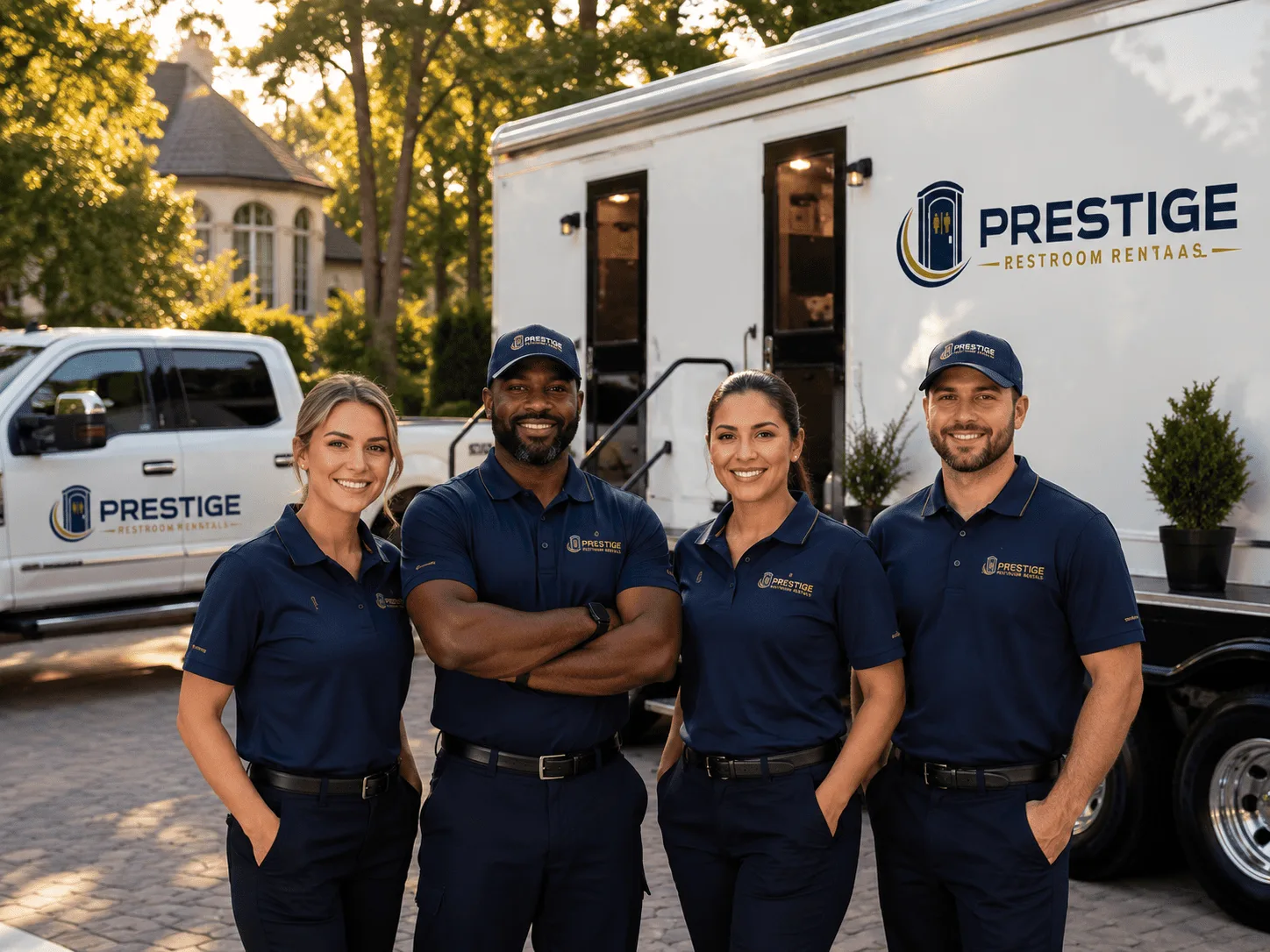 Trusted Luxury Portable Restrooms company in Custer, WI